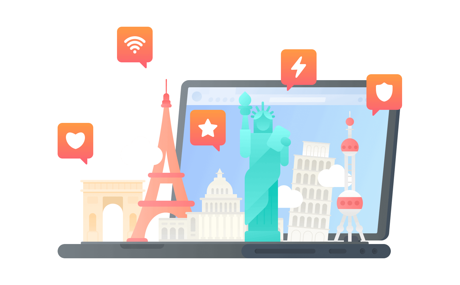 在特克斯和凯科斯群岛连接到中国的软件 - 翻回VPN